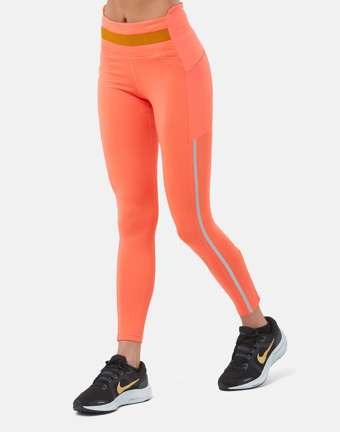 PUMA Womens Midweight Drawstring Jogger Leggings with Side Pocket(Gray L) -  Walmart.com